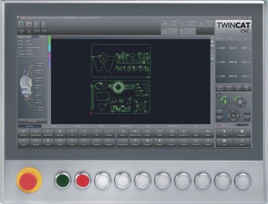 Perangkat Lunak Pemotongan Laser Serat CNC Sistem EtherCAT Sistem Kontrol Gerak Otomatis